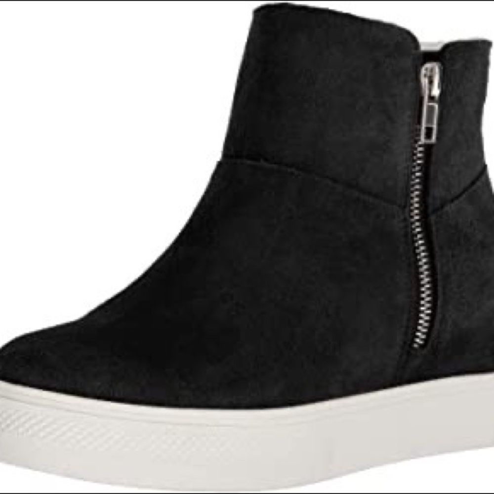 Steve Madden Wanda Wedge Faux Fur Sneaker Boots for Winter